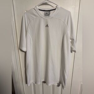 Adidas men’s XL short sleeve shirt white